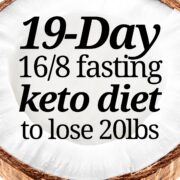 19-Day Keto Intermittent Fasting Diet Meal Plan