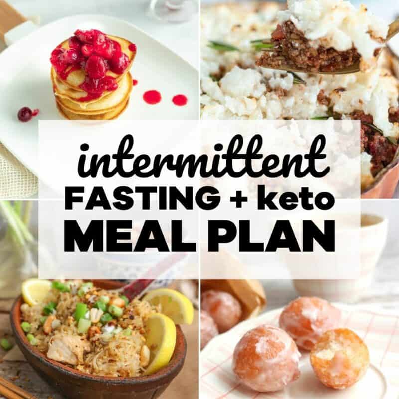 19-Day Keto Intermittent Fasting Meal Plan - Keto Diet Yum