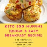 Keto Egg Muffins — Best Low-Carb Recipe for Breakfast