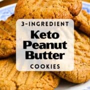 Keto Peanut Butter Cookies