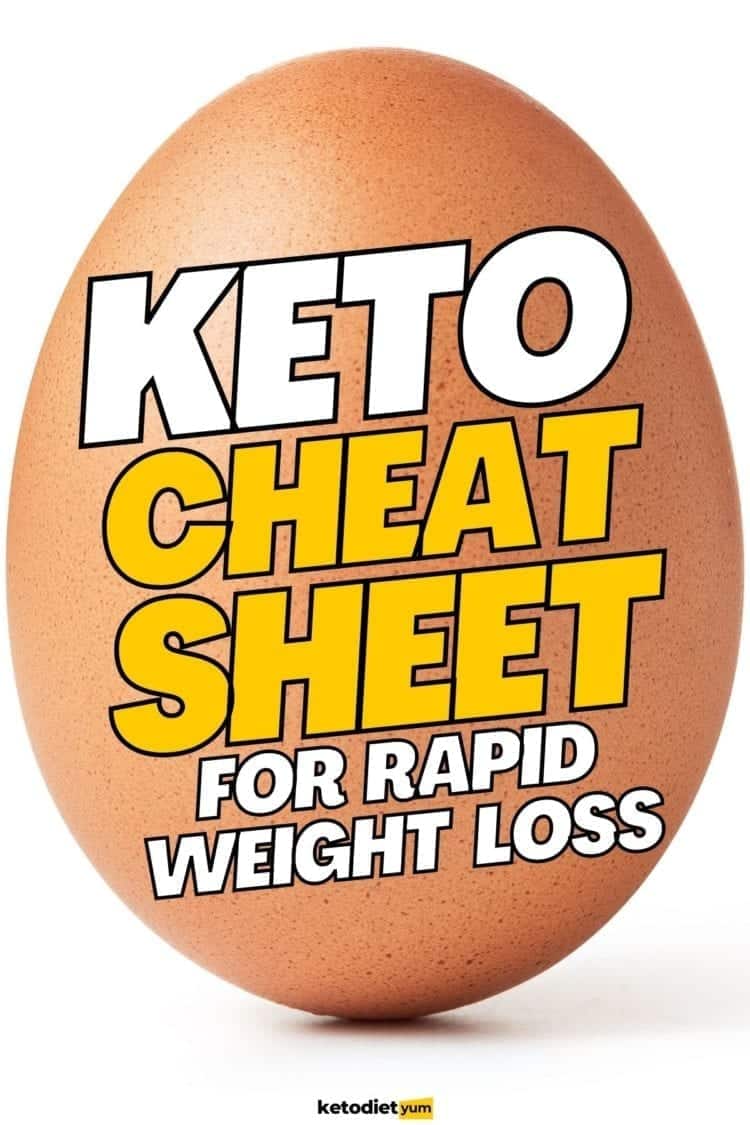 Keto Cheat Sheet To Get Into Ketosis With Easy Recipes