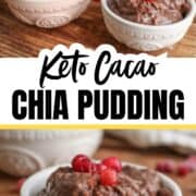 Easy Keto Cacao Chia Pudding Recipe