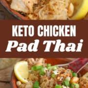 Keto Chicken Pad Thai