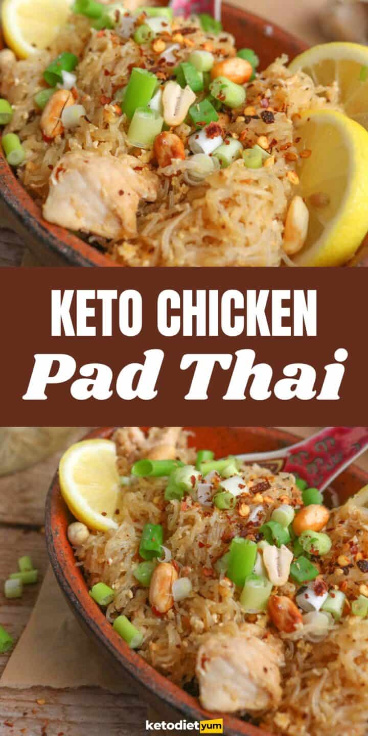 Keto Chicken Pad Thai