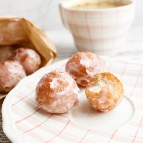 Homemade Keto Glazed Donut Balls Recipe Keto Yum