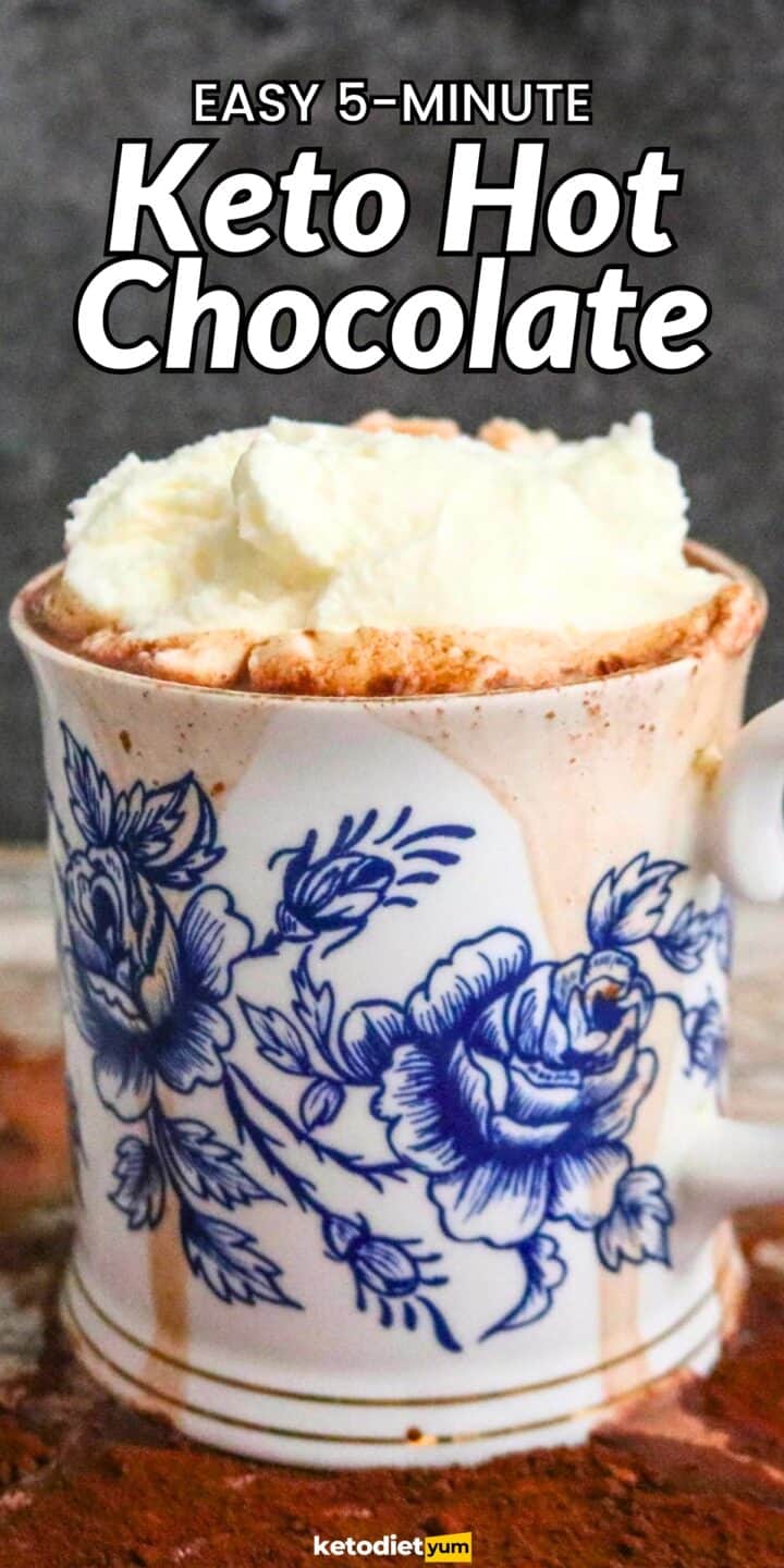 Easy 5 Minute Low Carb Keto Hot Chocolate