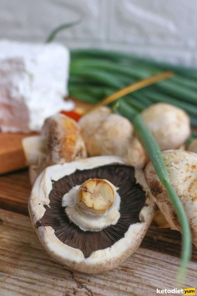 Feta Stuffed Mushrooms Recipe