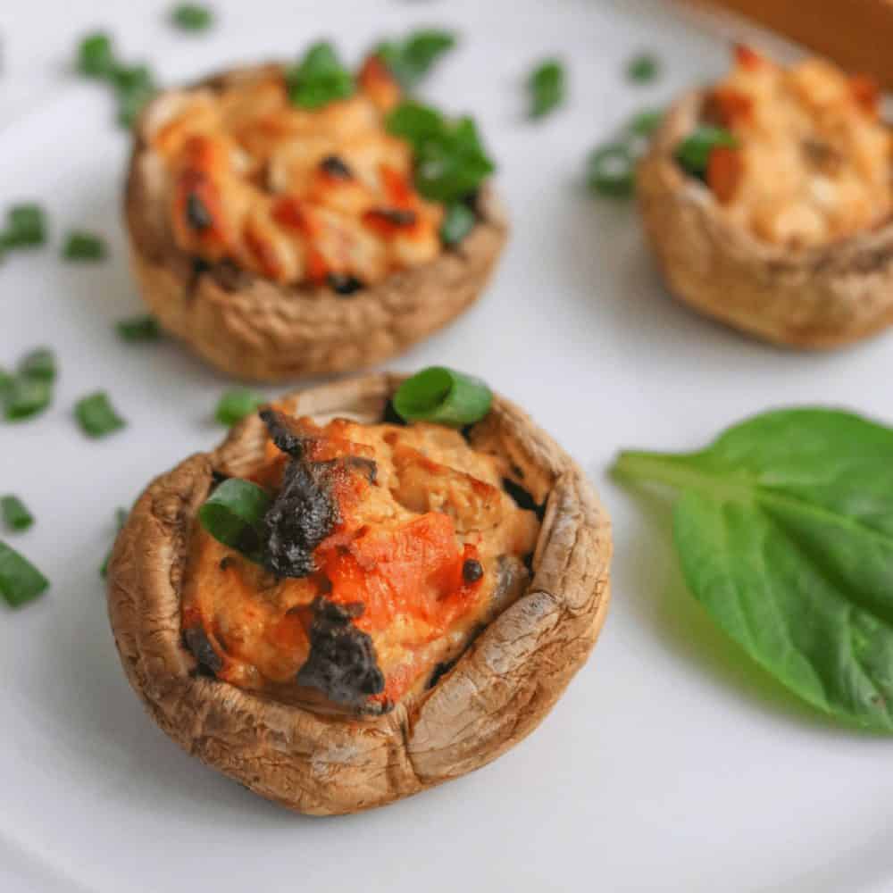 Feta Stuffed Mushrooms Recipe