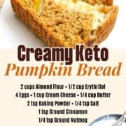 Keto Pumpkin Bread