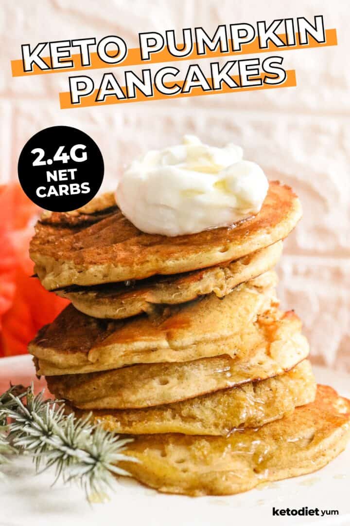 Keto Pumpkin Pancakes Recipe