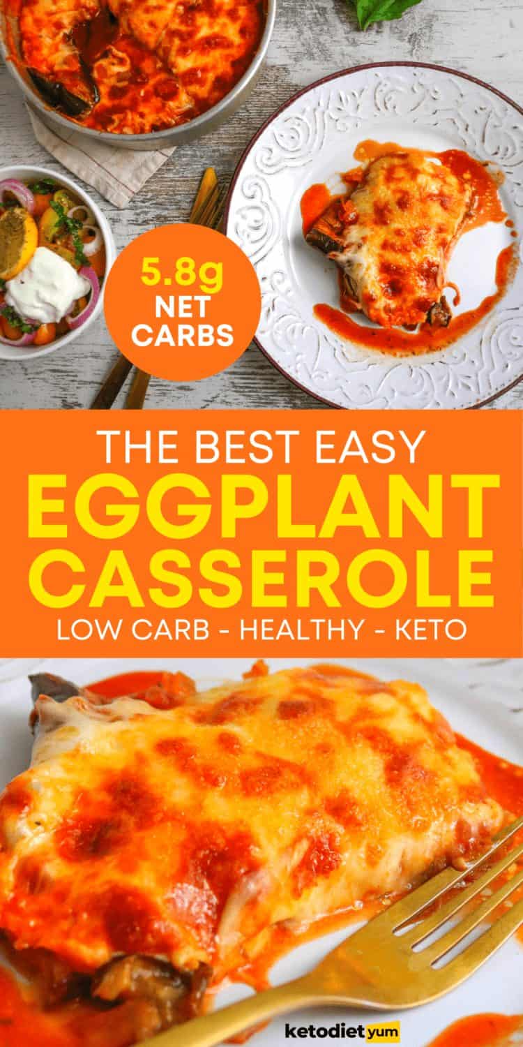 Keto Eggplant Casserole