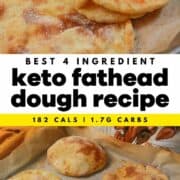 EASY Fathead Dough Recipe (4 Ingredients)