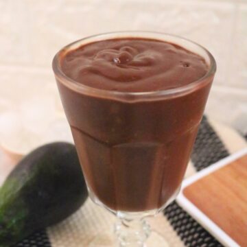 Keto Chocolate Avocado Smoothie