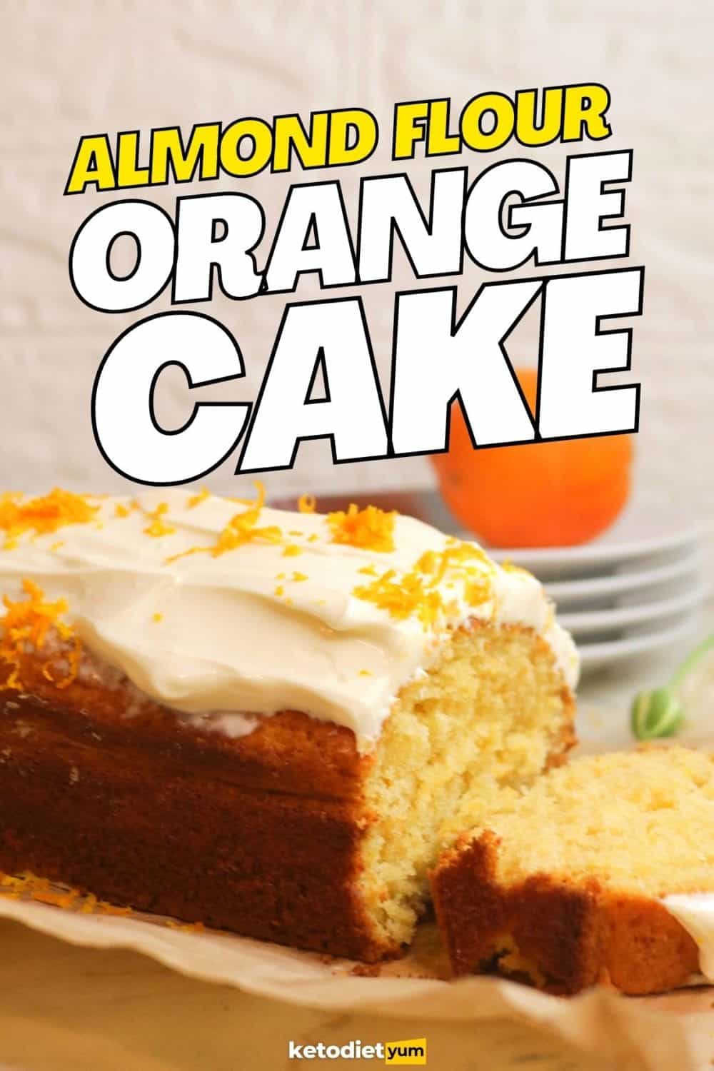 Best Almond Flour Orange Cake Recipe - Keto Diet Yum