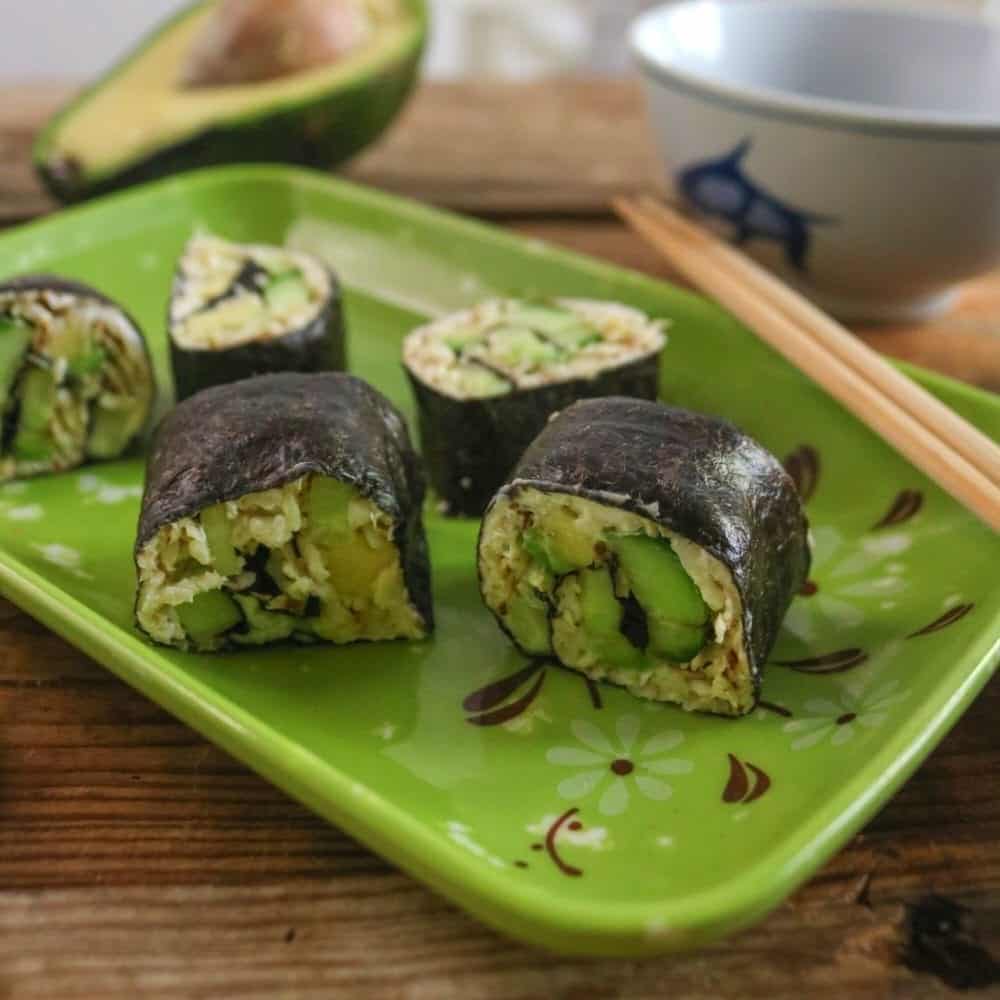 Keto Sushi Rolls Recipe - Low Carb Yum