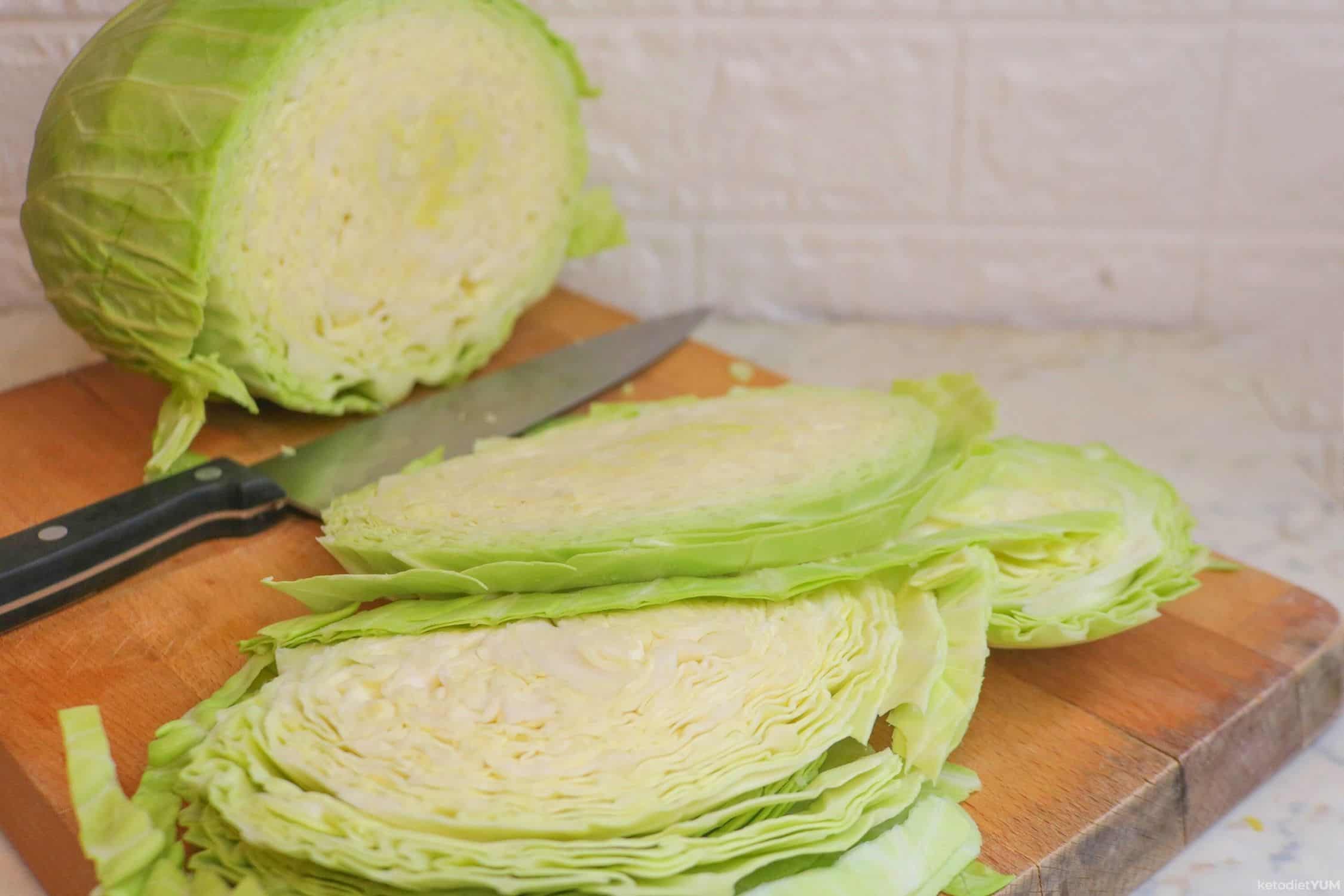 Keto Roasted Cabbage Steaks