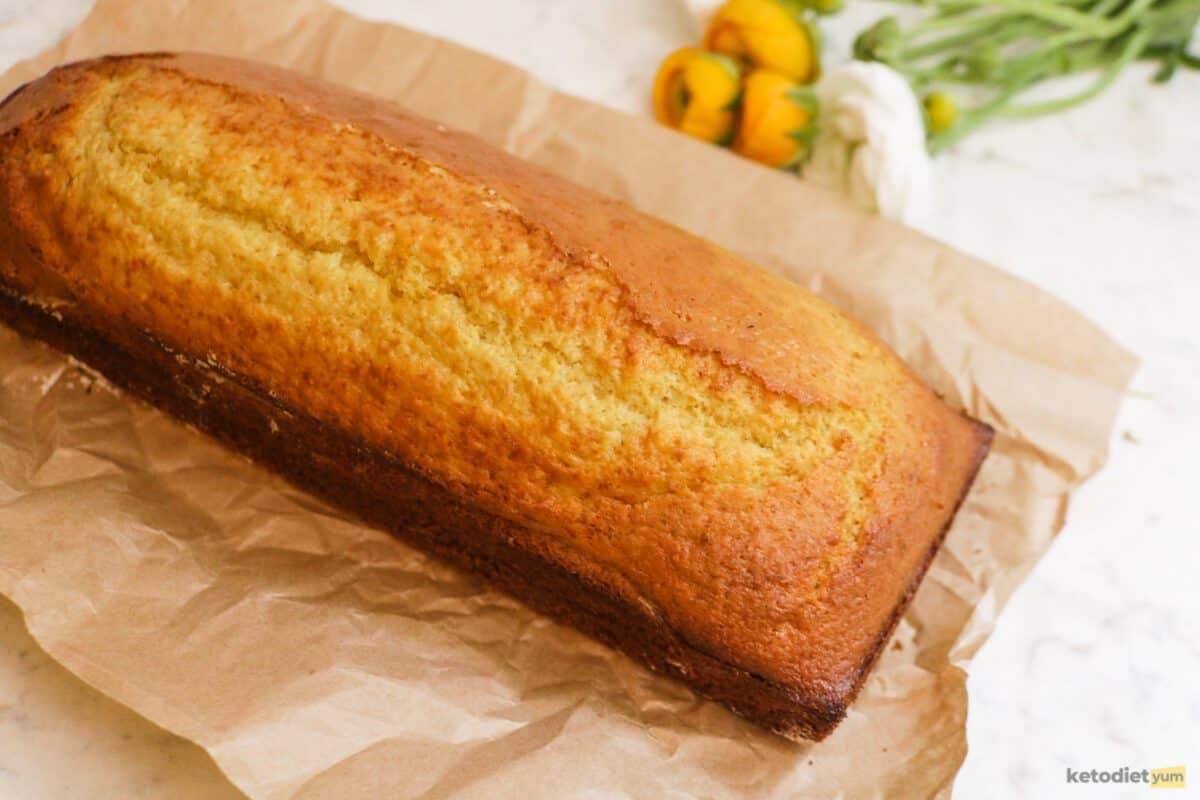 Keto Orange Cake With Almond Flour