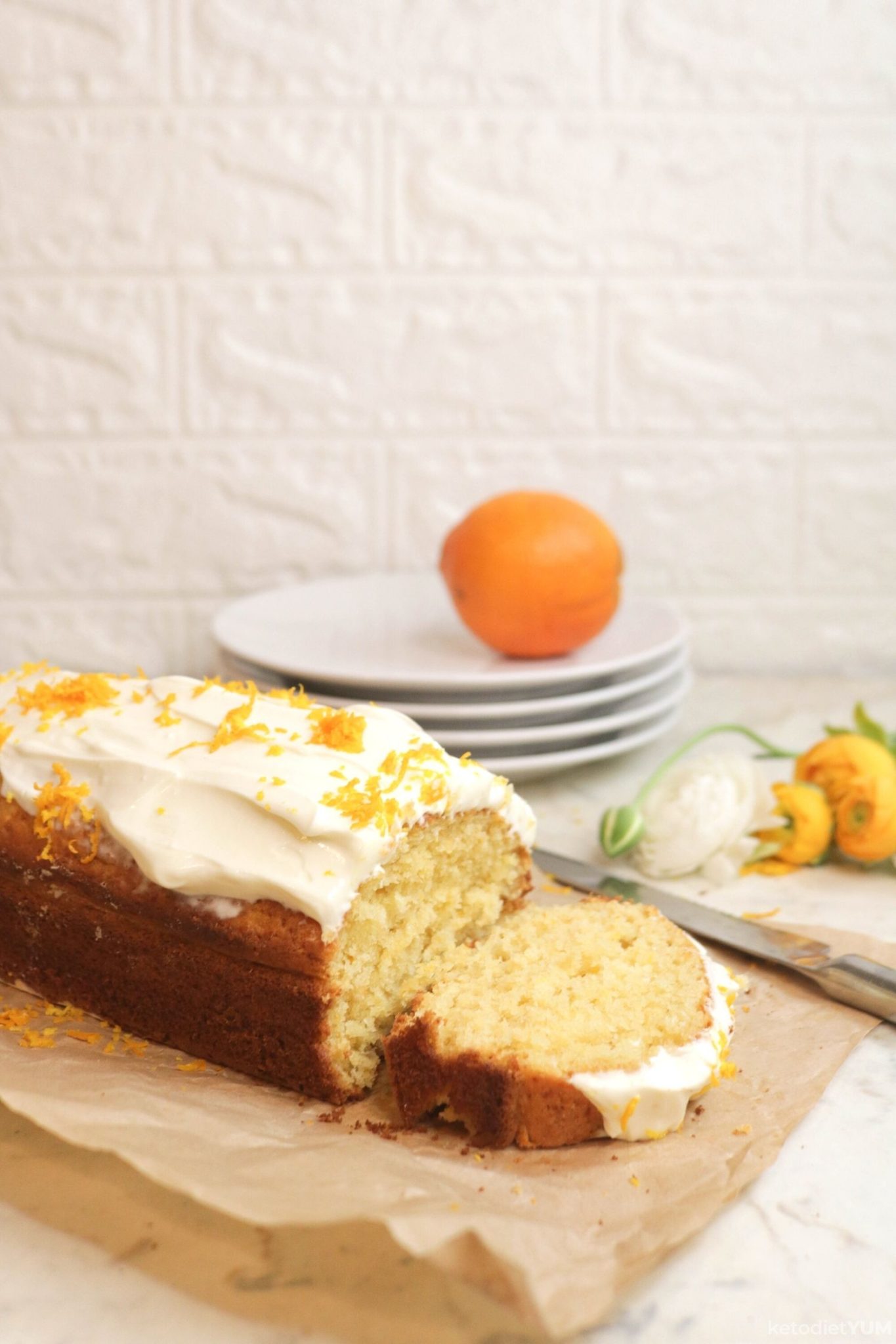 Best Almond Flour Orange Cake Recipe - Keto Diet Yum