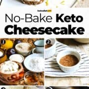 No Bake Keto Cheesecake