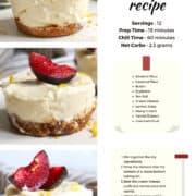 No Bake Keto Cheesecake