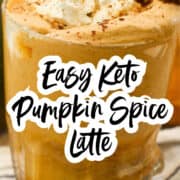 Easy Low Carb Pumpkin Spice Latte Recipe