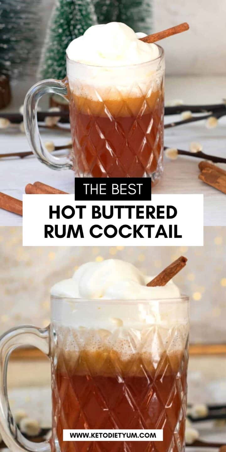 Keto Hot Buttered Rum