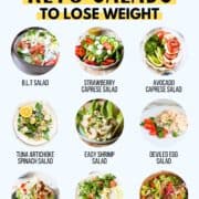 28 Best Keto Salads to Lose Weight