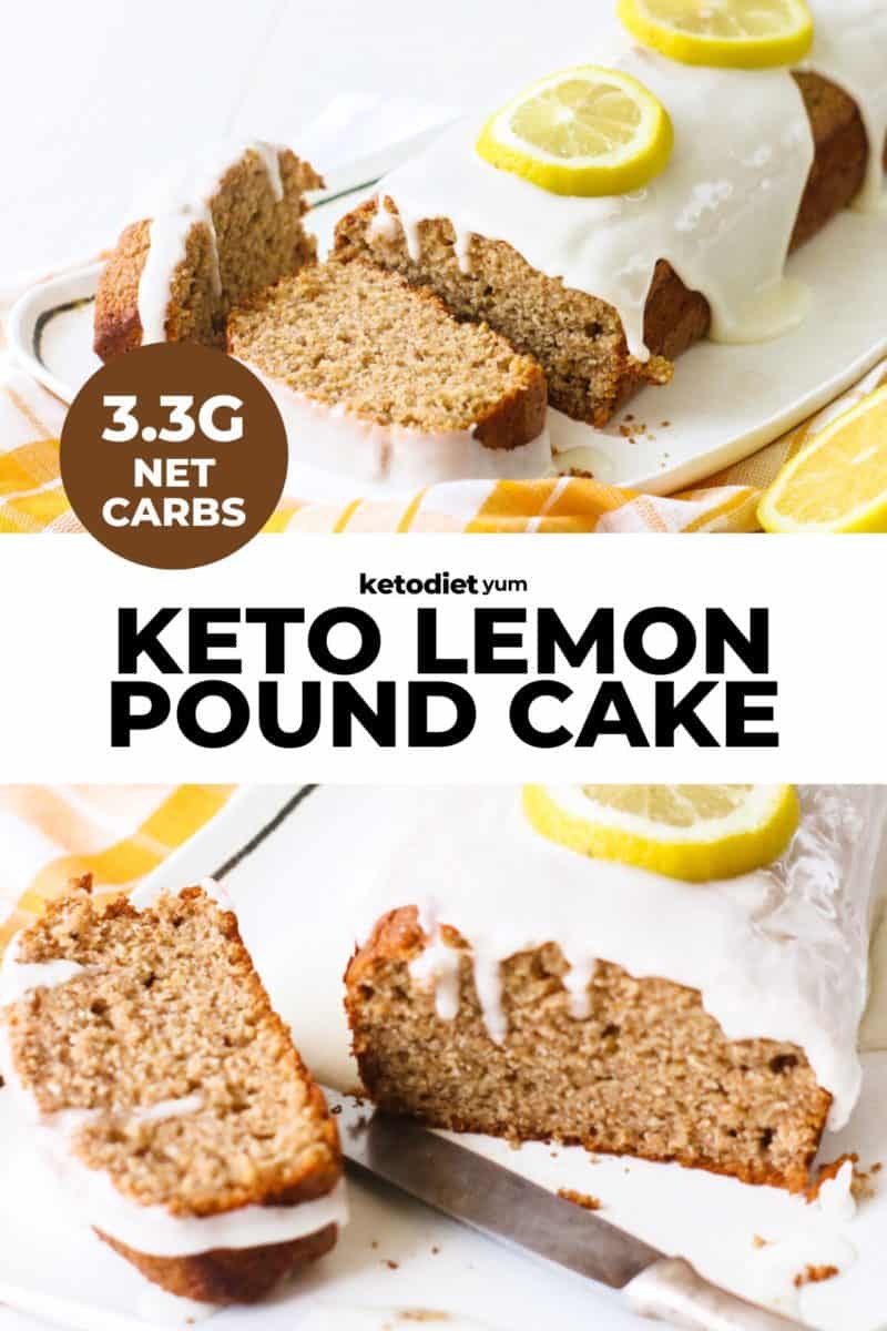 Easy Keto Lemon Pound Cake (Sugar-Free Recipe) - Keto Yum