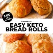 Low Carb Keto Bread Rolls Recipe