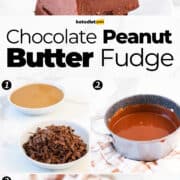 Chocolate Peanut Butter Fudge