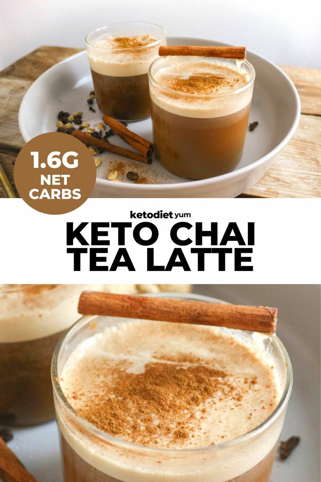 Keto Chai Tea Latte With Caffeine Hit Keto Diet Yum 4565