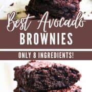 The BEST Low Carb Keto Avocado Brownies Recipe