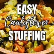Delicious Cauliflower Keto Stuffing Recipe