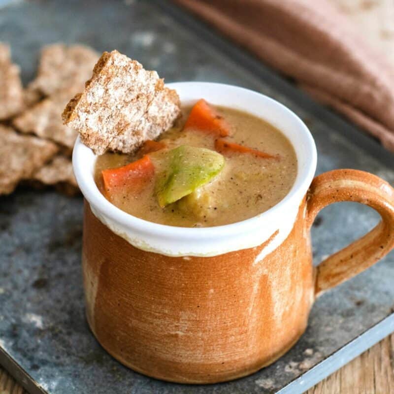 Creamiest Keto Vegetable Soup (Under 30 Mins!) Keto Yum