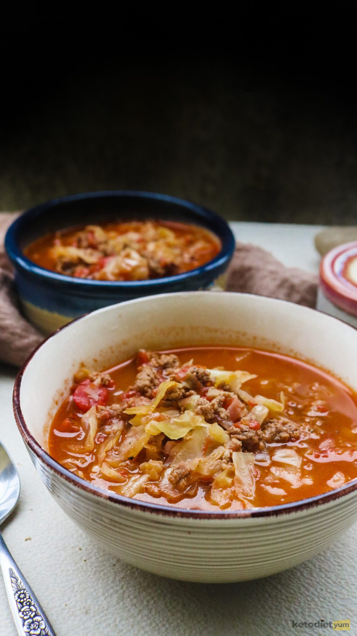 Tomato Cabbage Soup With Ground Beef (Keto & Gluten-Free)