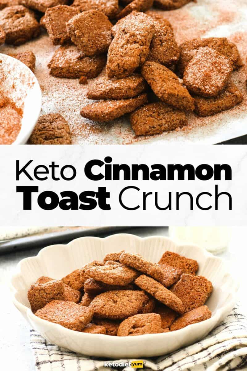 Easy Keto Cinnamon Toast Crunch Cereal (Sugar-Free Cereal)