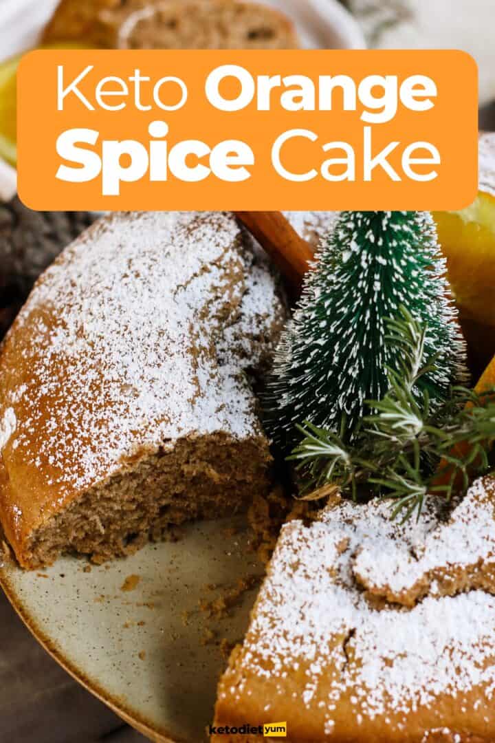 Keto Orange Spice Cake