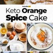 Keto Orange Spice Cake