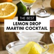 Keto Lemon Drop Martini