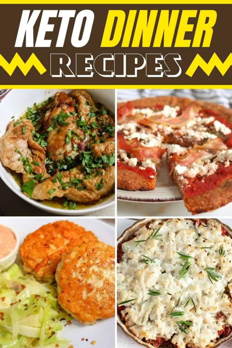 45+ Best Keto Dinner Recipes (Low Carb Dinner Ideas)