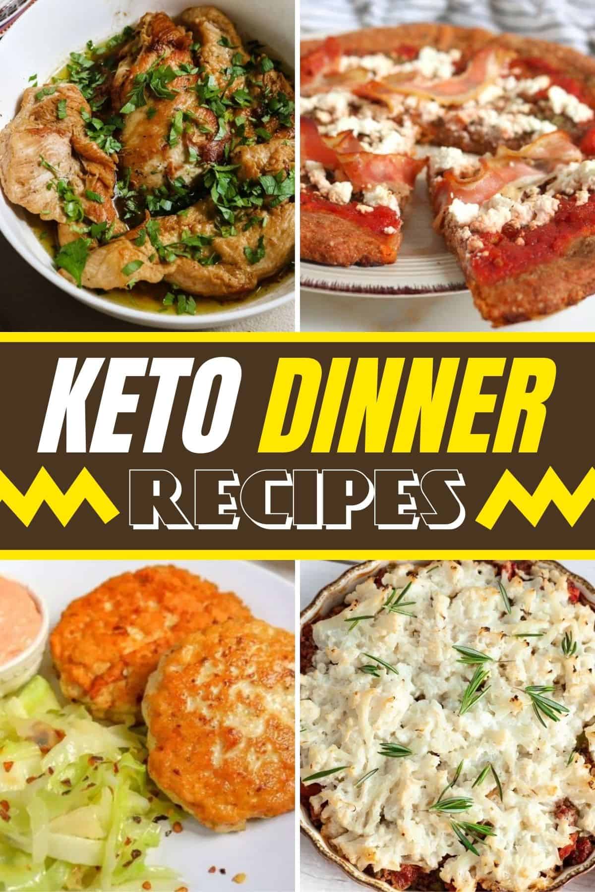 45+ Best Keto Dinner Recipes (Low Carb Dinner Ideas)
