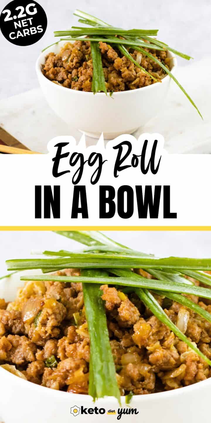 Easy Egg Roll in a Bowl