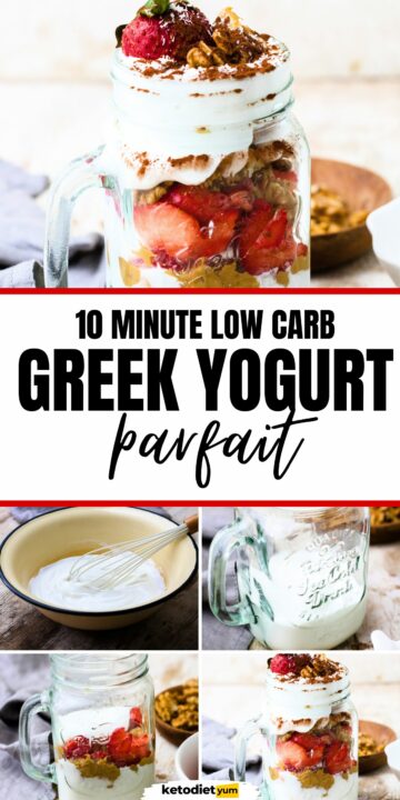 Breakfast Yogurt Parfait (10 Minutes + Low Carb)