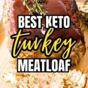 Delicious Keto Turkey Meatloaf