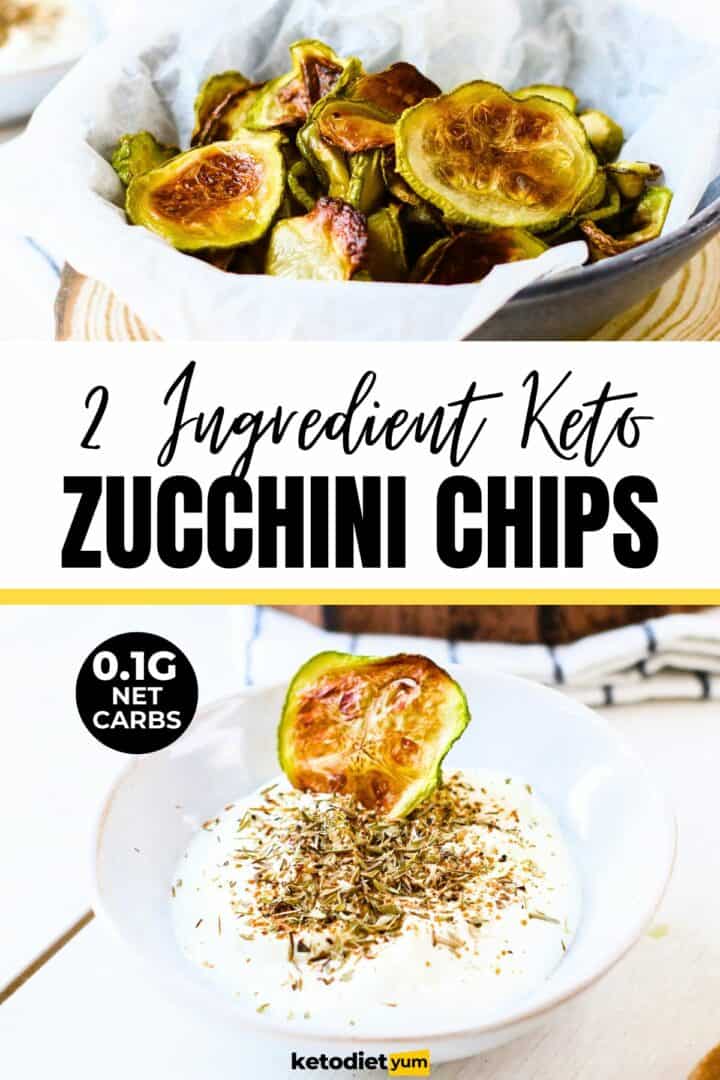 Air Fryer Keto Zucchini Chips Recipe