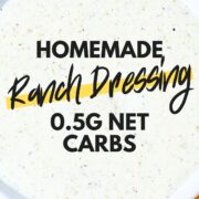 Homemade Ranch Dressing (Keto + Low Carb)