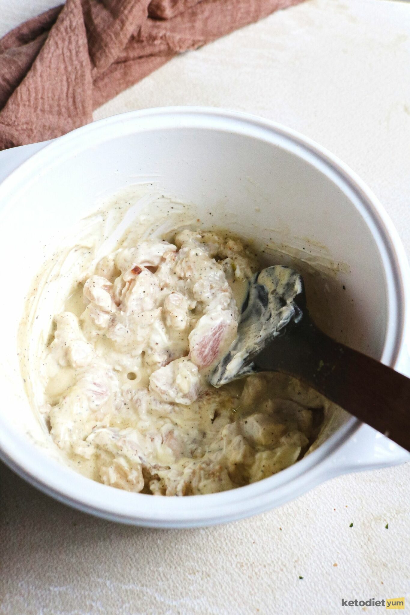 Easy Keto Cream Of Chicken Soup