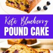 Best Keto Blueberry Pound Cake Recipe