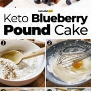 Keto Blueberry Pound Cake