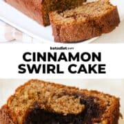 Low Carb Best Keto Cinnamon Swirl Cake Recipe